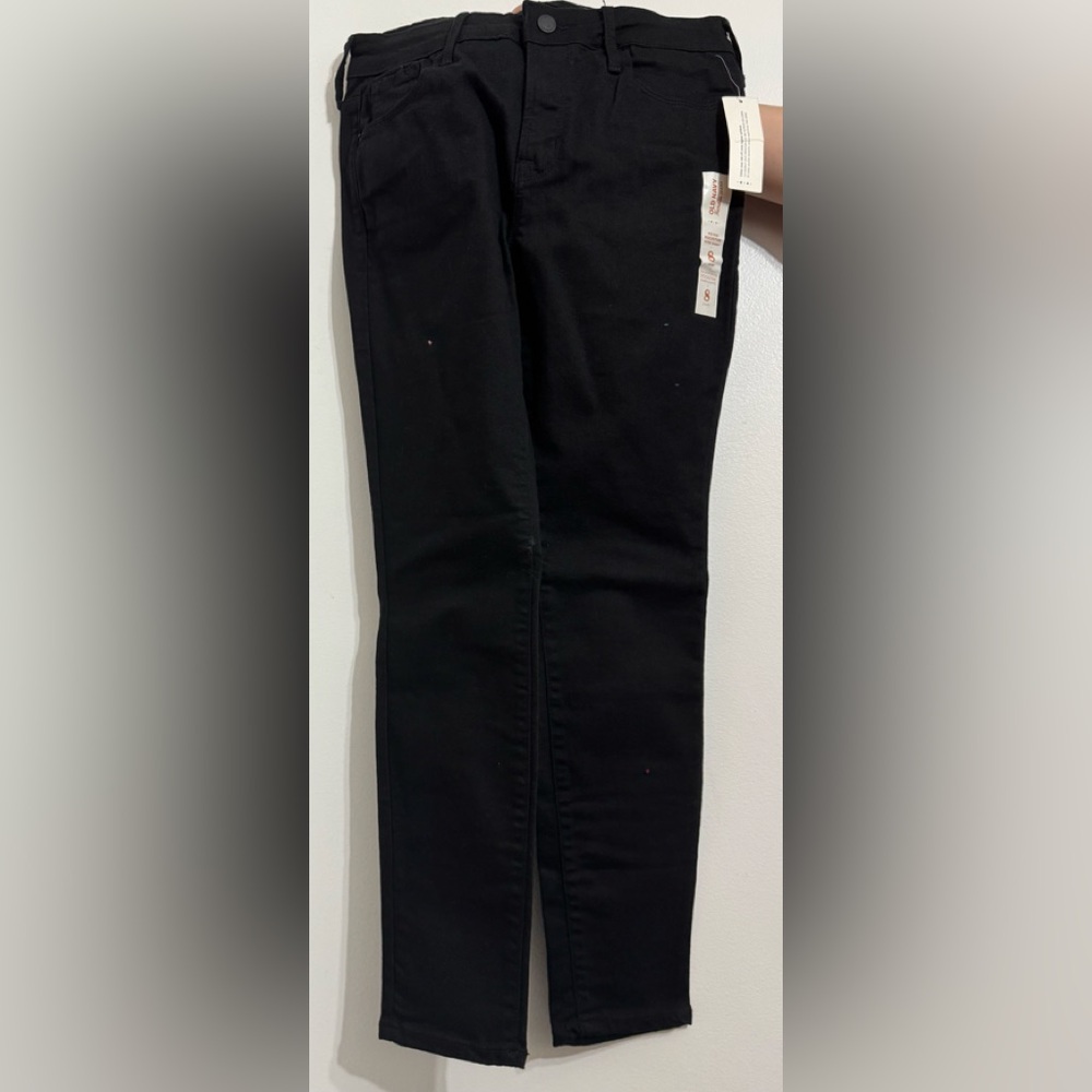 Old Navy Black Midrise Super Skinny Rockstar Pants